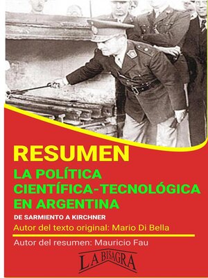 cover image of Resumen de La Política Científica-Tecnológica en Argentina
